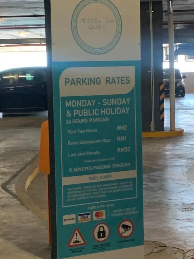Jq#03 City View Slide Loftbed 2R1B 5Pax Near Suria Mall, Gaya St, Sicc Kota Kinabalu