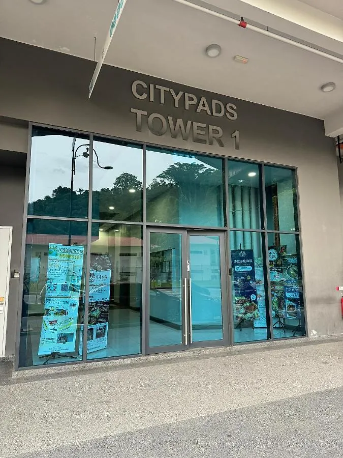 Jq#03 City View Slide Loftbed 2R1B 5Pax Near Suria Mall, Gaya St, Sicc Kota Kinabalu Malaysia